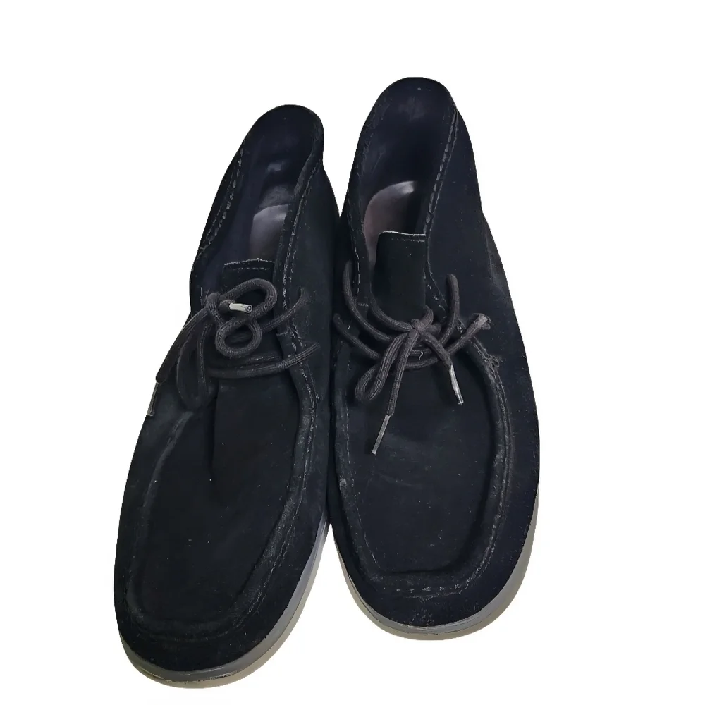 Ugg Hendrickson Chukka Boots Black Suede 1013862 Size 10